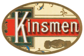 Kinsmen (Cigar Box Label)