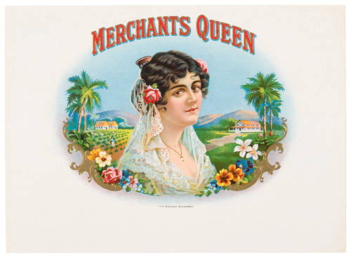 Merchant's Queen (Cigar Box Label)