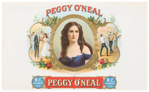 Peggy O'Neal (Cigar Box Label)