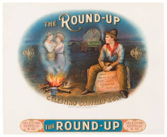 Round-Up (Cigar Box Label)