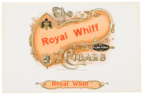 Royal Whiff (Cigar Box Label)