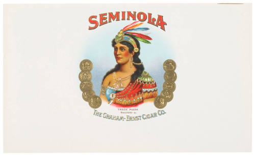 Seminola (Cigar Box Label)