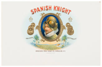 Spanish Knight (Cigar Box Label)