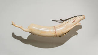 Powder Flask in the Shape of an Antelope