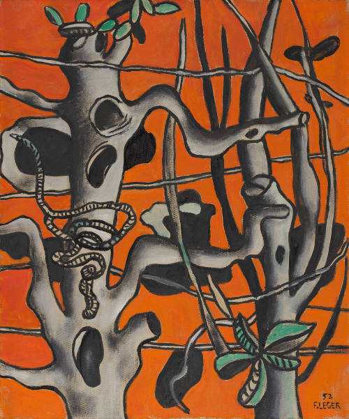 Trees in the Setting Sun (Les Arbres au Soleil Souchant)