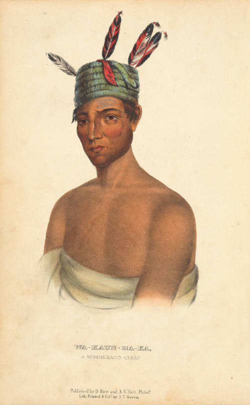 WA-KAUN-HA-KA, a Winnebago Chief
