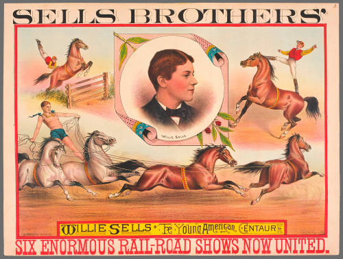 Sells Brothers': Willie Sells The Young American Centaur