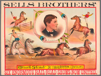 Sells Brothers': Willie Sells The Young American Centaur