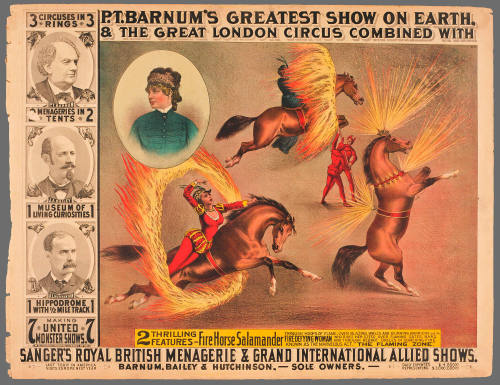 P.T. Barnum's Greatest Show on Earth & The Great London Circus: Fire Horse Salamander