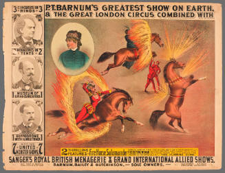 P.T. Barnum's Greatest Show on Earth & The Great London Circus: Fire Horse Salamander