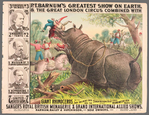 P.T. Barnum's Greatest Show on Earth & The Great London Circus: Giant Rhinoceros