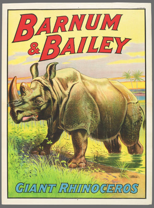 Barnum & Bailey: Giant Rhinoceros