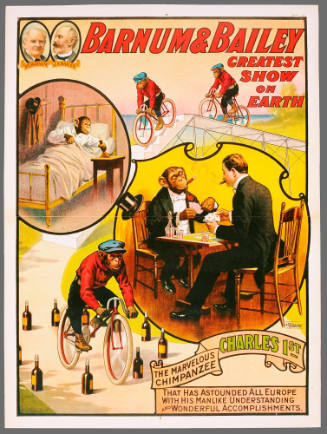 Barnum & Bailey Greatest Show on Earth: Charles 1st the Marvelous Chimpanzee