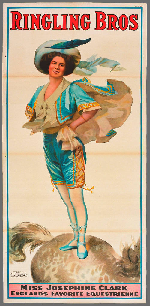 Ringling Bros: Miss Josephing Clark / England's Favorite Equestrienne