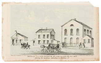 Baptist Church Fayette St. (Now Oliver St.) N.Y.