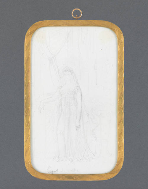 A Standing Lady / A Woman