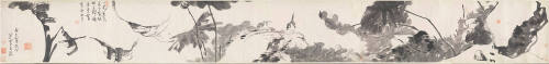 Birds and Lotus Pond