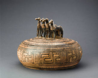 Lidded Geometric Pyxis