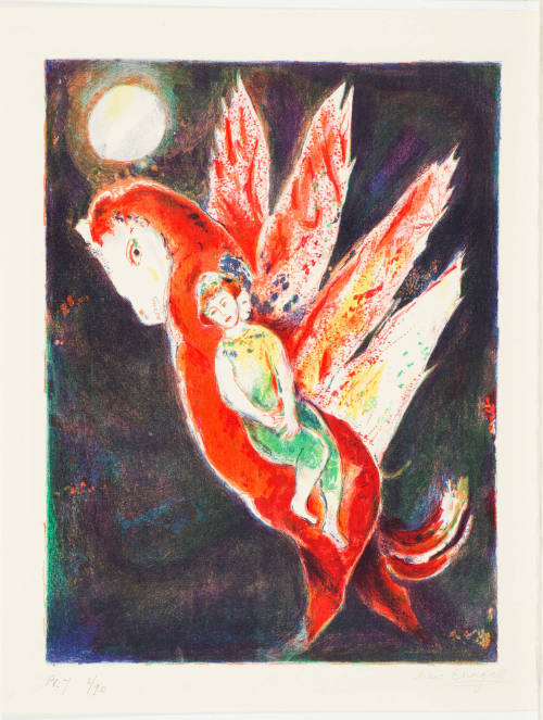 Then the Old Woman Mounted on the Ifrit's Back, Taking Her Daughter Behind Her, and the Ifrit Flew off with Them...