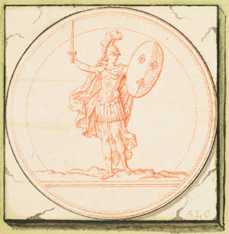 Mars Upholding the Shield of France