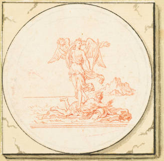 Victory and an Island or River God