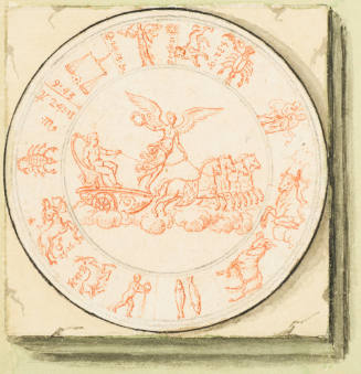 The Infant Louis XIV on a Quadriga Led by Victory