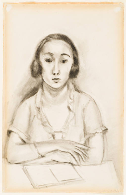 Girl with an Open Book