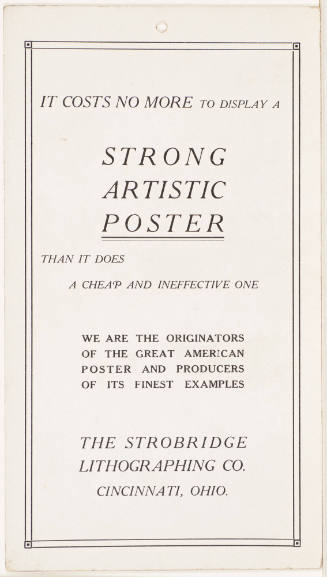 Calendar Card / September 1910