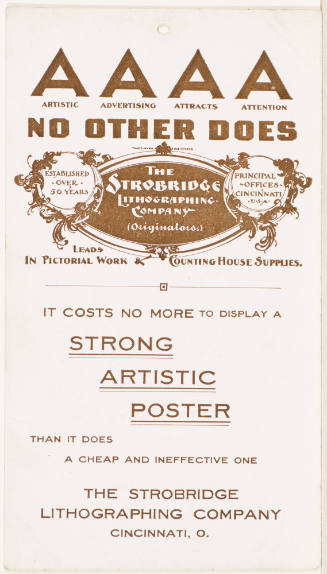 Calendar Card /  April 1911