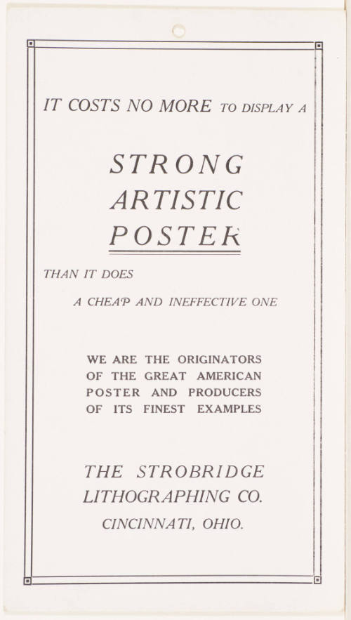 Calendar Card /  November 1911