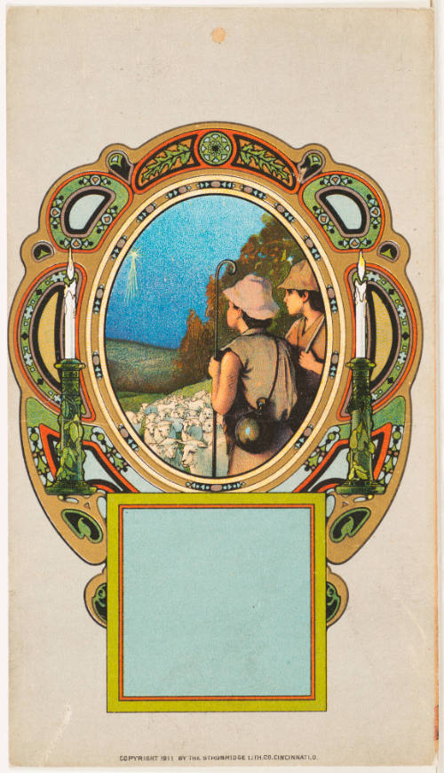 Calendar Card /  December 1911