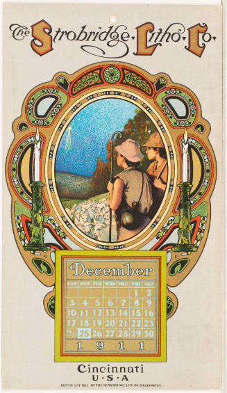 Calendar Card /  December 1911