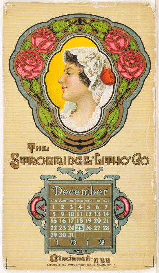 Calendar Card /  December 1912