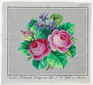 Berlin Woolwork Embroidery Pattern