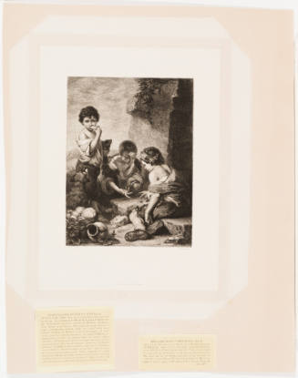 Beggar Boys Throwing Dice