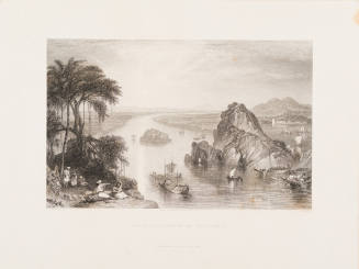 Rocks at Colgong on the Ganges