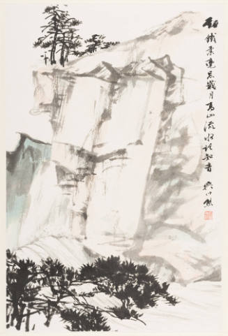 Tall Cliff and Running River