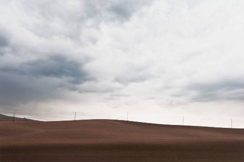 Poles, Hill and Sky, Italy